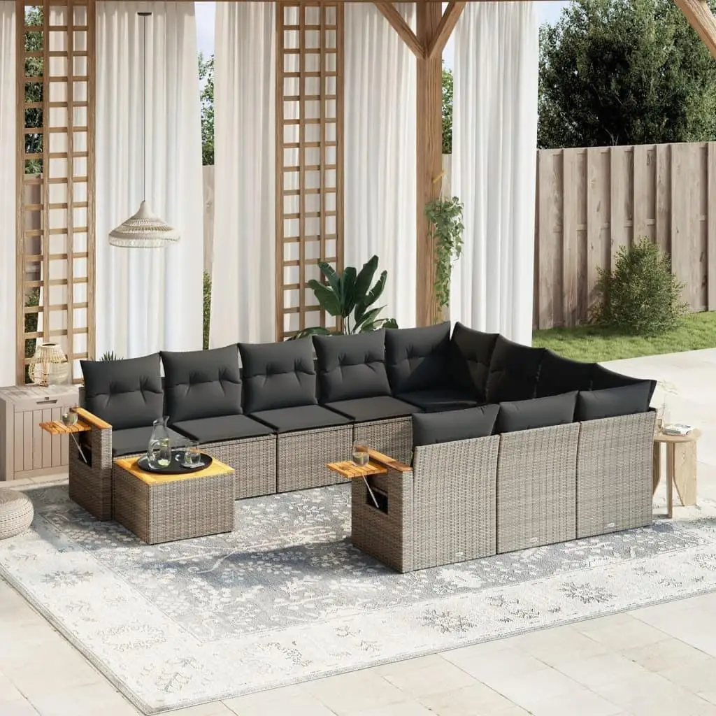 Modern Durable Grey Garden Sofa Set Stylish Outdoor 5 Piece Furniture with Cushions for Patio and Balcony
Modern Durable Grey Garden Sofa Set Stylish Outdoor 5 Piece Furniture with Cushions for Patio and Balcony