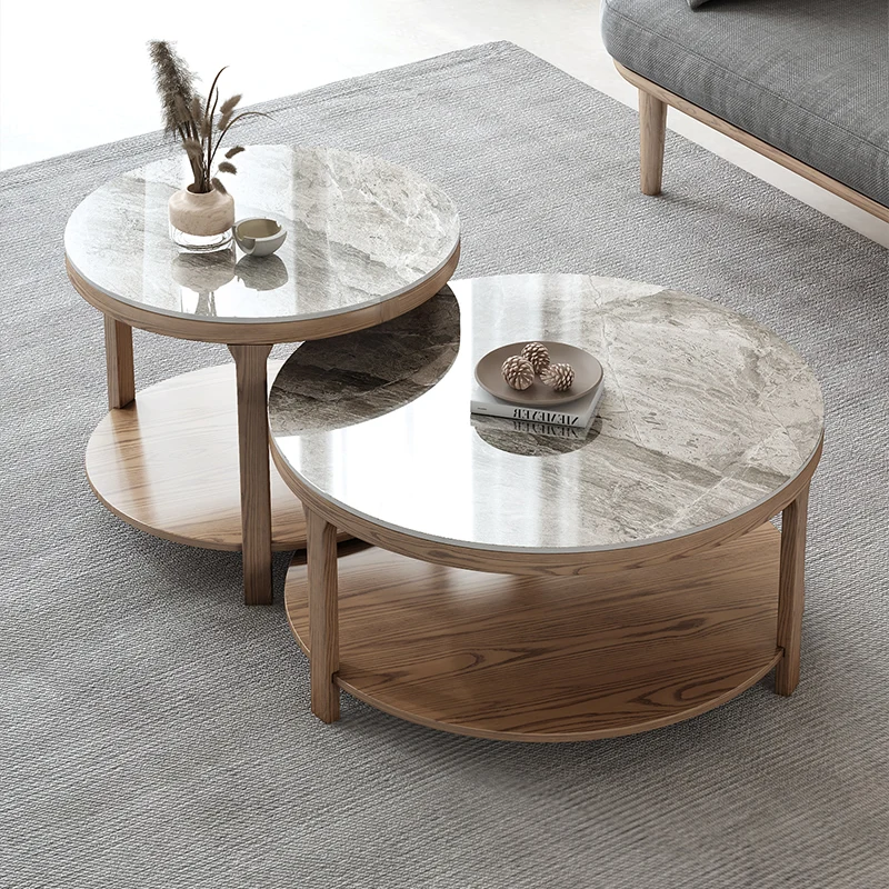 Nordic solid wood rock slab coffee table round combination small apartment living room sofa side balcony flower table meeting gu
Nordic solid wood rock slab coffee table round combination small apartment living room sofa side balcony flower table meeting gu