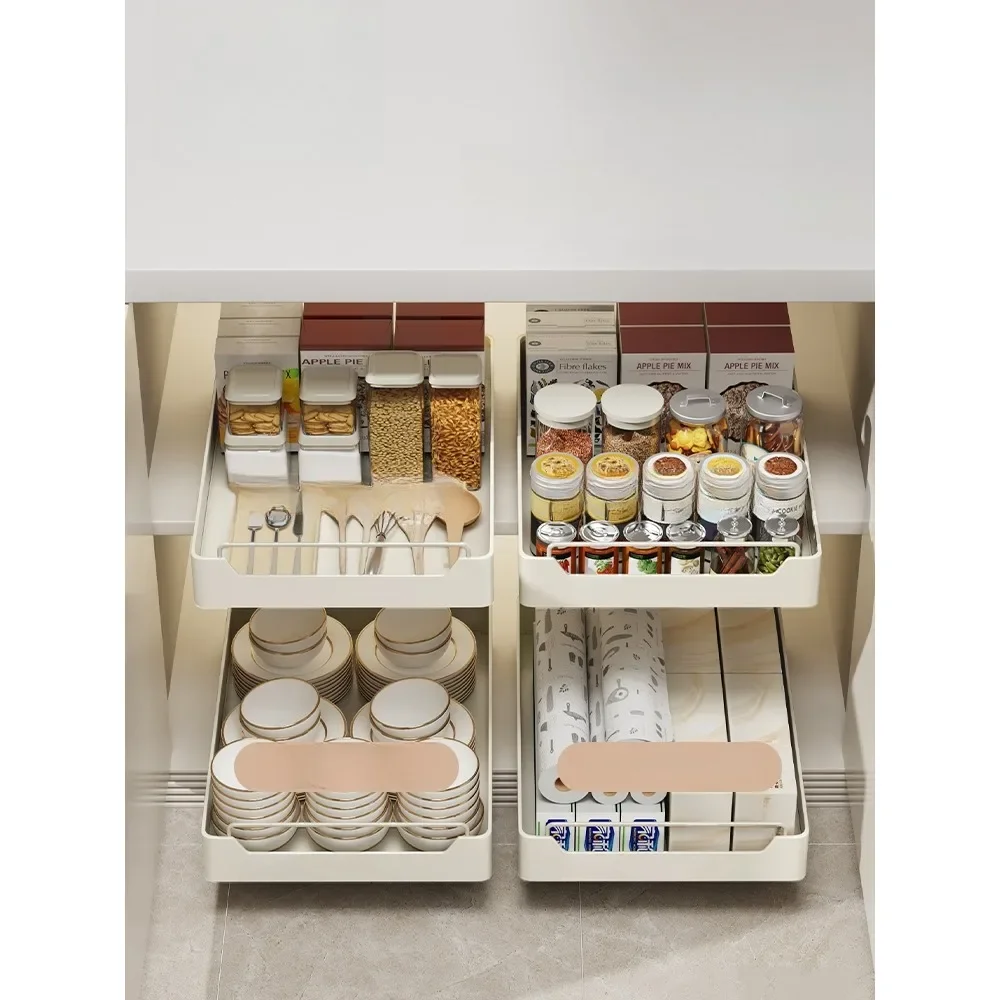 shelf Cabinet Basket Pull-out Kitchen Shelf Under Sink Deep Cabinet Dish Plate Drawer Storage Box
shelf Cabinet Basket Pull-out Kitchen Shelf Under Sink Deep Cabinet Dish Plate Drawer Storage Box