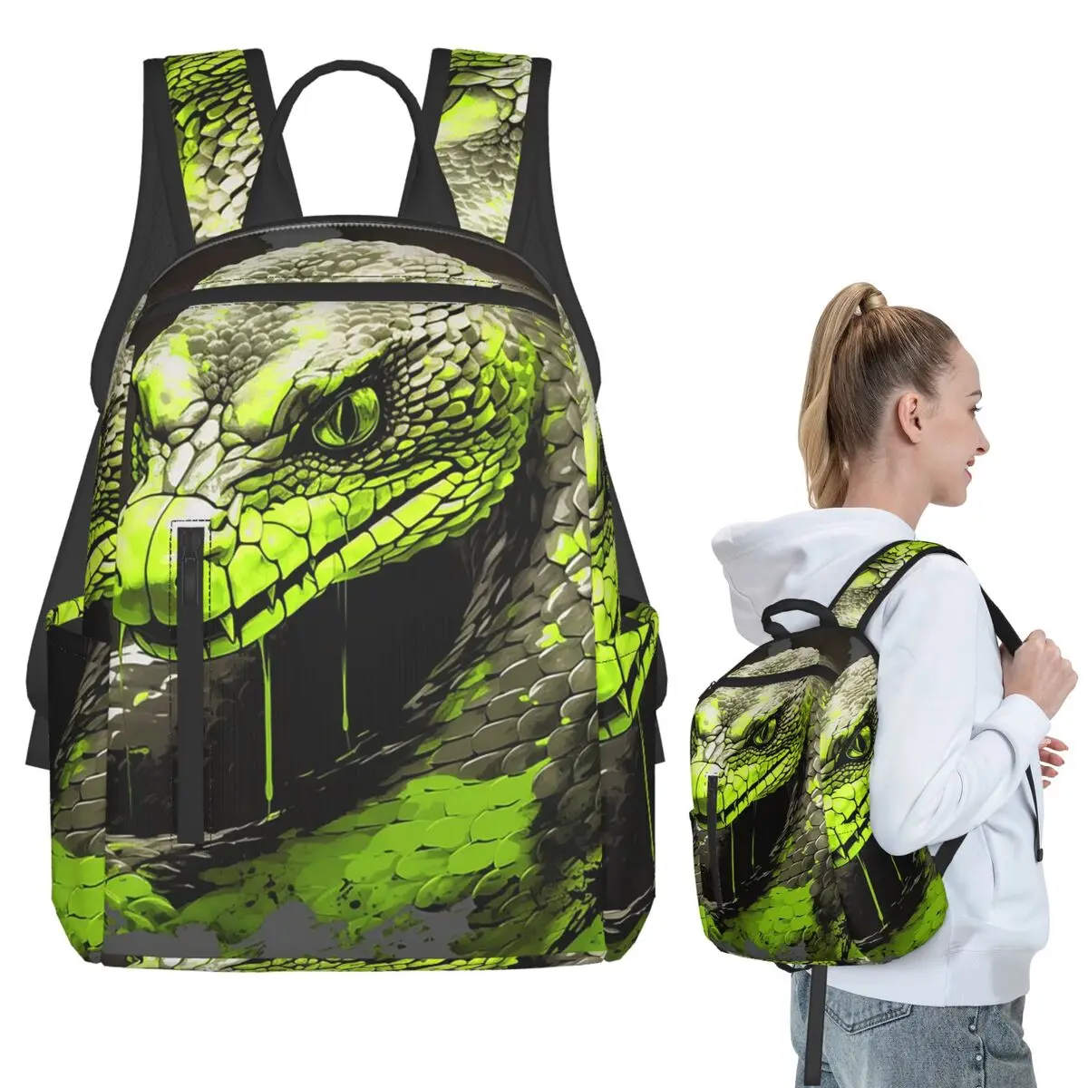 Green Aboriginal Style Snake Print Backpack Student BookBag Children School Bag Laptop Shoulder Bags Boys Girls
Green Aboriginal Style Snake Print Backpack Student BookBag Children School Bag Laptop Shoulder Bags Boys Girls