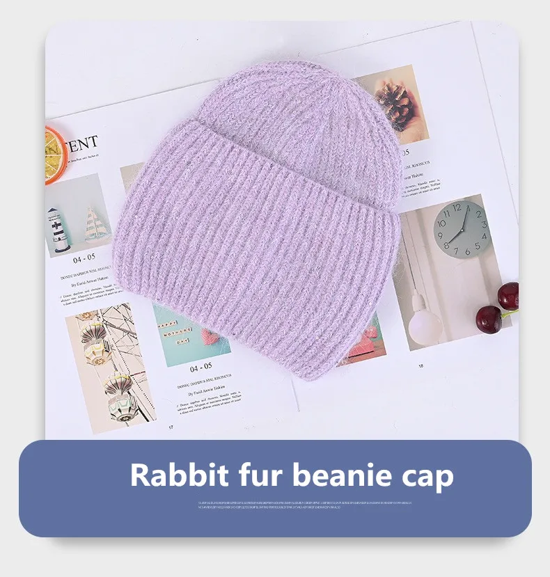 Rabbit fur beanie Bling sequin knitted hat for women New winter thickened warm skullcap Skullies warm hats hip hop caps
Rabbit fur beanie Bling sequin knitted hat for women New winter thickened warm skullcap Skullies warm hats hip hop caps