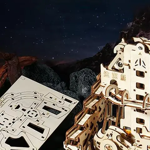 1 Set Marble Run Kit 3D Wooden Puzzles Electric Catapult Track Device Mechanical Model Science Maze Assembly Gift For Kids
1 Set Marble Run Kit 3D Wooden Puzzles Electric Catapult Track Device Mechanical Model Science Maze Assembly Gift For Kids