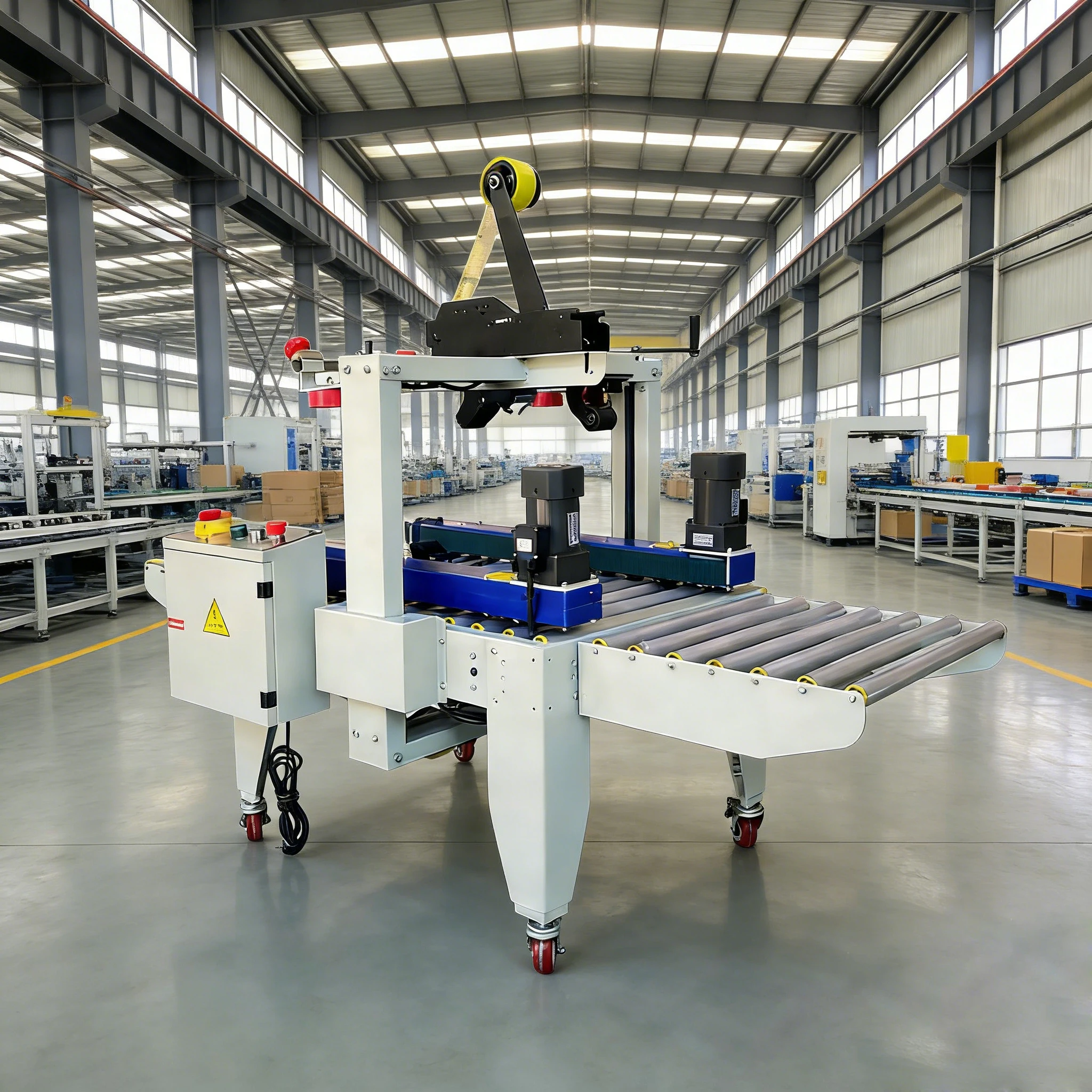 Unmanned Electric Side Drive Automatic Sealer For Small Milk Carton Sealing For Beverage Chemical Apparel Paper Case
Unmanned Electric Side Drive Automatic Sealer For Small Milk Carton Sealing For Beverage Chemical Apparel Paper Case