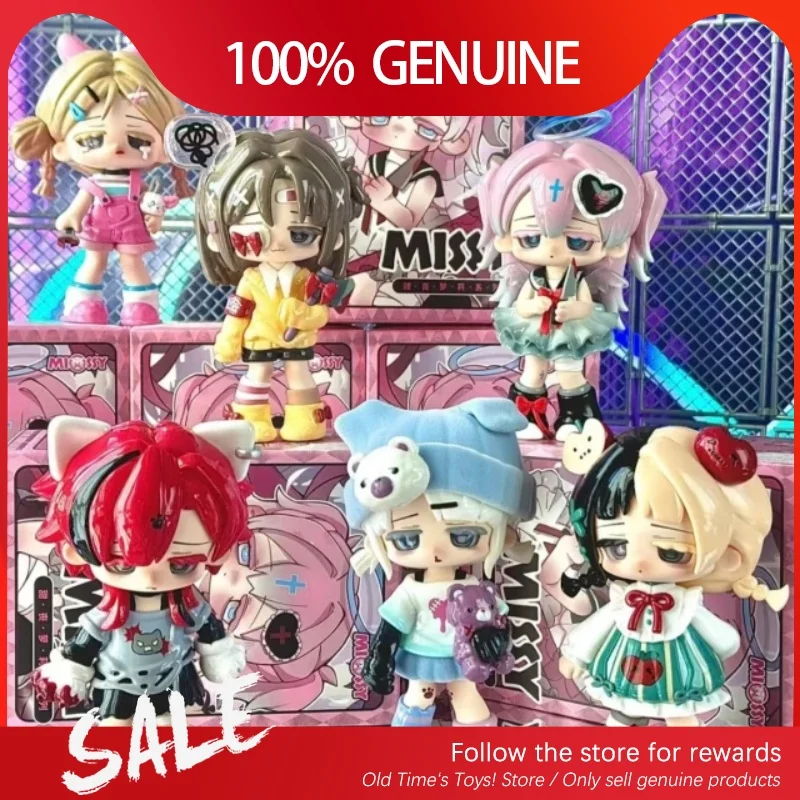 Genuine Missy Sweet Mourning Lolita Series Blind Box Cute Action Doll Anime Figures Birthday Gift Trendy Collectible Cute Doll
Genuine Missy Sweet Mourning Lolita Series Blind Box Cute Action Doll Anime Figures Birthday Gift Trendy Collectible Cute Doll