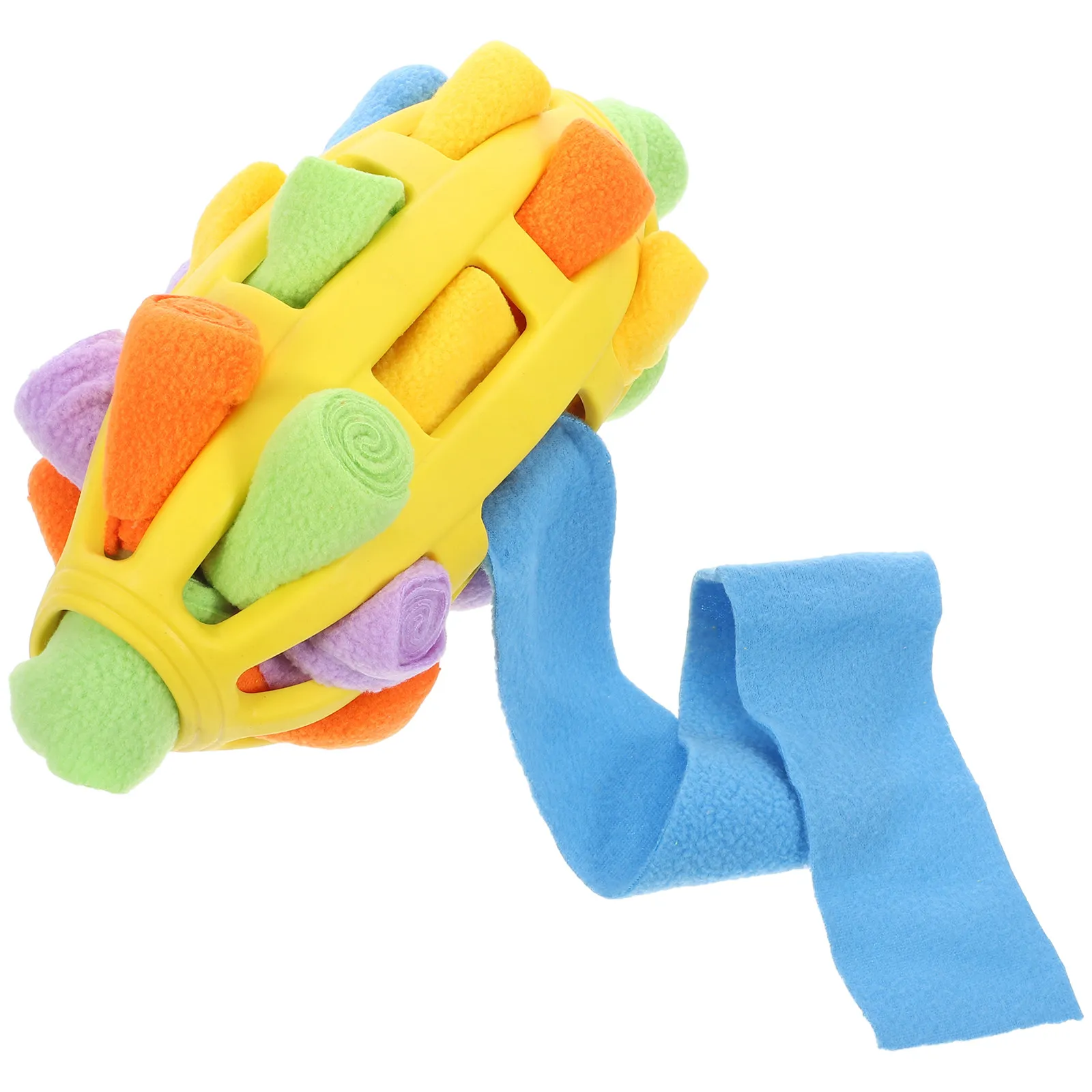 Snuffle Ball Dog Food Dispenser Rugby Shape Interactive Enrichment Ball Enhance Training Reward Chewing Biting Behavior
Snuffle Ball Dog Food Dispenser Rugby Shape Interactive Enrichment Ball Enhance Training Reward Chewing Biting Behavior