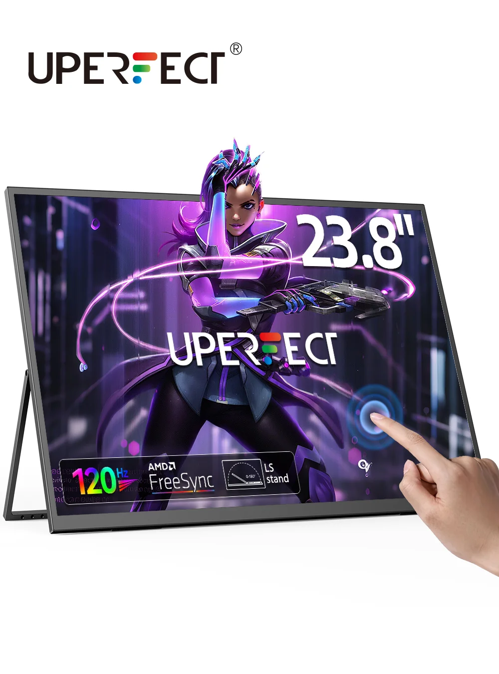 UPERFECT 23.8” Touchscreen Large Computer IPS Display With Stand 120Hz Desktop Monitor For XBox Switch PS5 Gaming Extend Screen
UPERFECT 23.8” Touchscreen Large Computer IPS Display With Stand 120Hz Desktop Monitor For XBox Switch PS5 Gaming Extend Screen