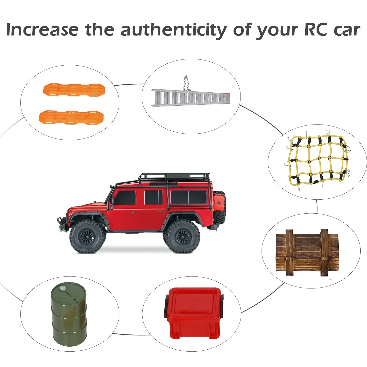 RC Rock Crawler Cars Декоративный набор RC Альпинистский автомобиль Моделирование стержня Сокира лопата Лебедка Масляный горшок Деревянная коробка Запчасти Аксессуары
RC Rock Crawler Cars Декоративный набор RC Альпинистский автомобиль Моделирование стержня Сокира лопата Лебедка Масляный горшок Деревянная коробка Запчасти Аксессуары