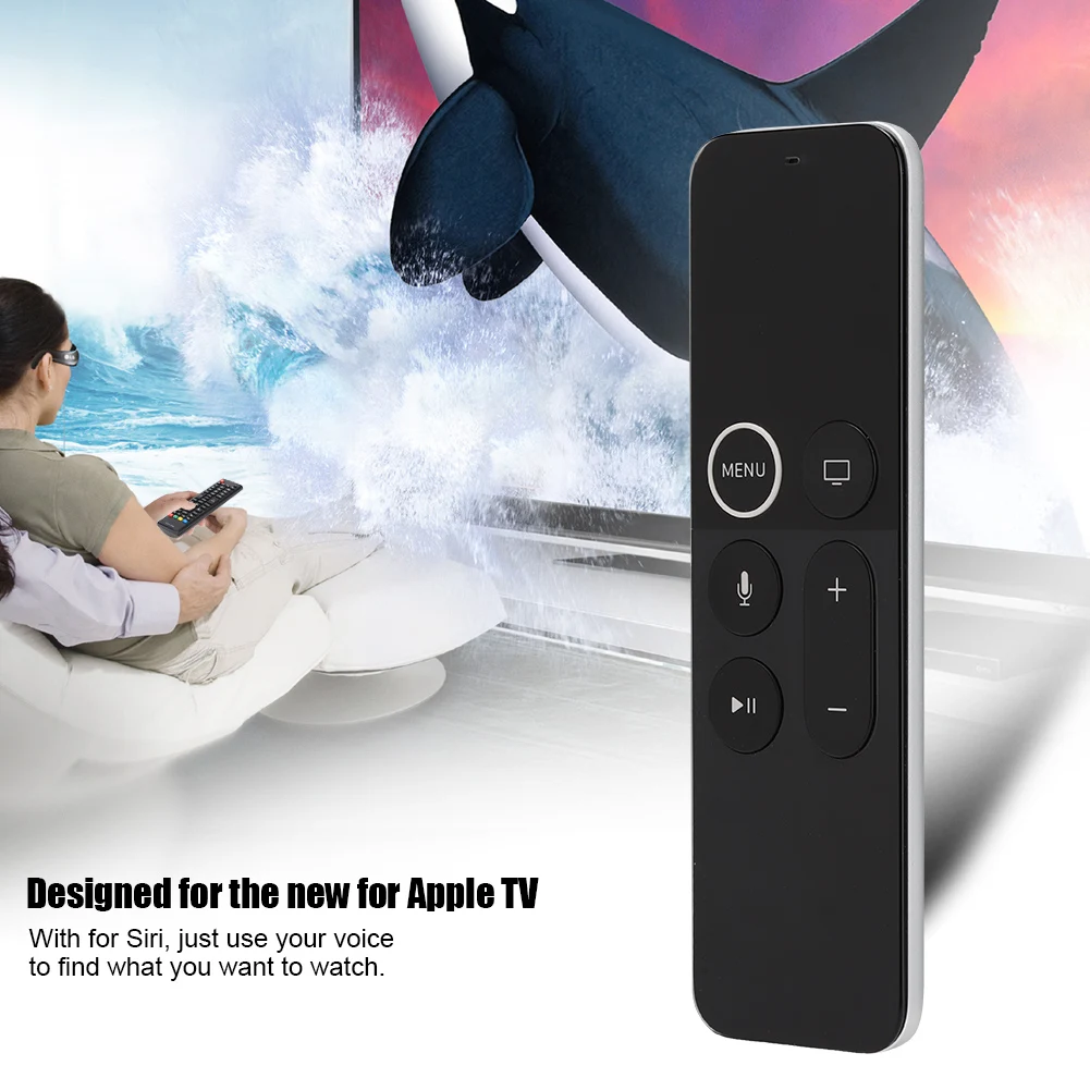 A1962 Intelligent TV Remote Control With for Siri Suitable for Apple TV (4th Generation) Smart TV Remote Control Remote Control
A1962 Intelligent TV Remote Control With for Siri Suitable for Apple TV (4th Generation) Smart TV Remote Control Remote Control