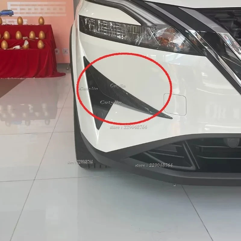 For Nissan Qashqai J12 2023 2024 ABS black Carbon Fiber Car Front Air Flow Vent Fender Trim Knife Decoration Car Accessories
For Nissan Qashqai J12 2023 2024 ABS black Carbon Fiber Car Front Air Flow Vent Fender Trim Knife Decoration Car Accessories