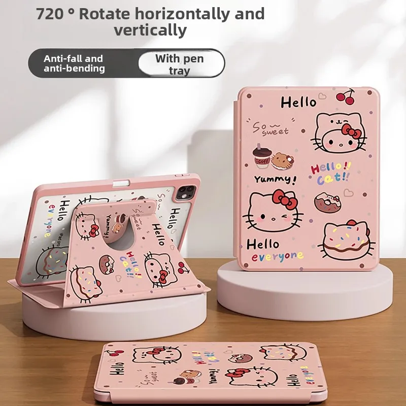 Sanrio Hello Kitty for iPad Case 아이패드 케이스 Funda Ipad 9 10th Generation Case Ipad A16 Pro 4 5 6 Air 3 4 5 Tablet Protective Cover
Sanrio Hello Kitty for iPad Case 아이패드 케이스 Funda Ipad 9 10th Generation Case Ipad A16 Pro 4 5 6 Air 3 4 5 Tablet Protective Cover