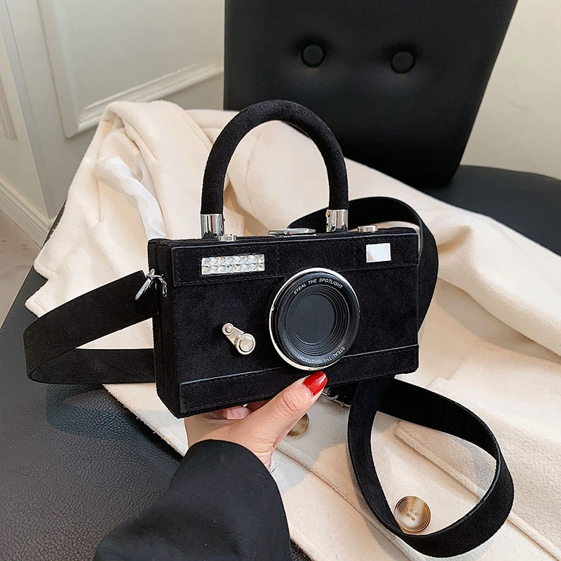 PU Camera Shape Design Sense Crossbody Bags 2026 New Sense of Luxury Niche Bags Korean Style Versatile Women's Handbags
PU Camera Shape Design Sense Crossbody Bags 2026 New Sense of Luxury Niche Bags Korean Style Versatile Women's Handbags
