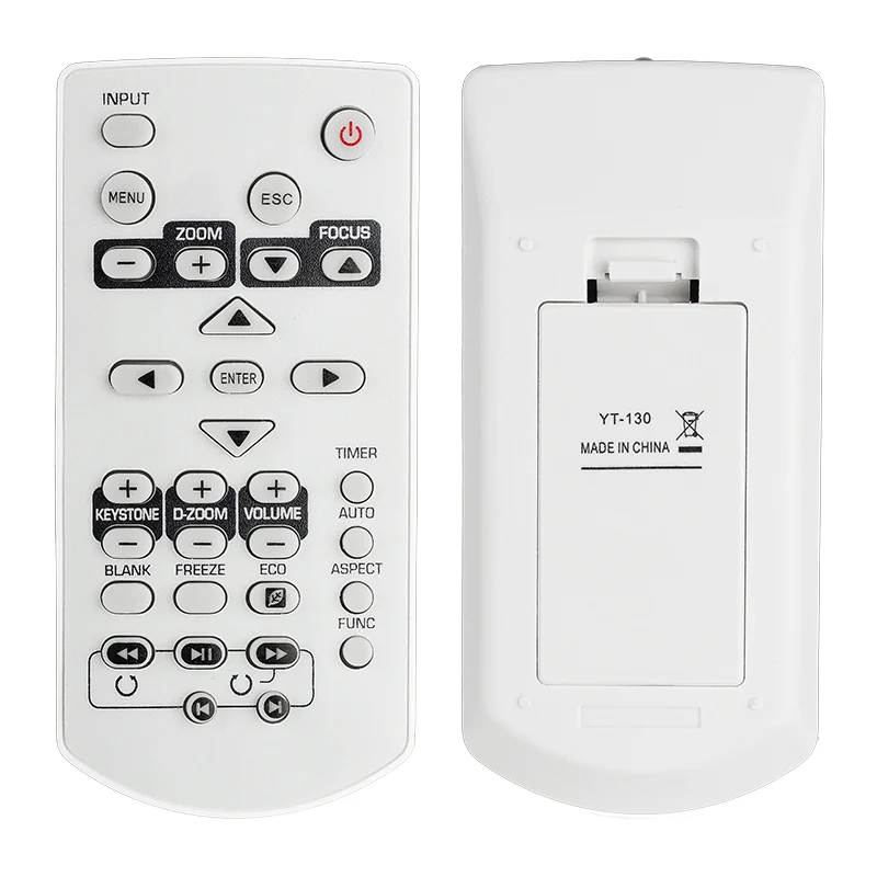 YT-130 For Casio Remote Control Compatible With Casio Projector XJ-A132 XJ A142 XJ A147 XJ A242 XJ A247 XJ-A252 XJ-A257 XJ-M141
YT-130 For Casio Remote Control Compatible With Casio Projector XJ-A132 XJ A142 XJ A147 XJ A242 XJ A247 XJ-A252 XJ-A257 XJ-M141