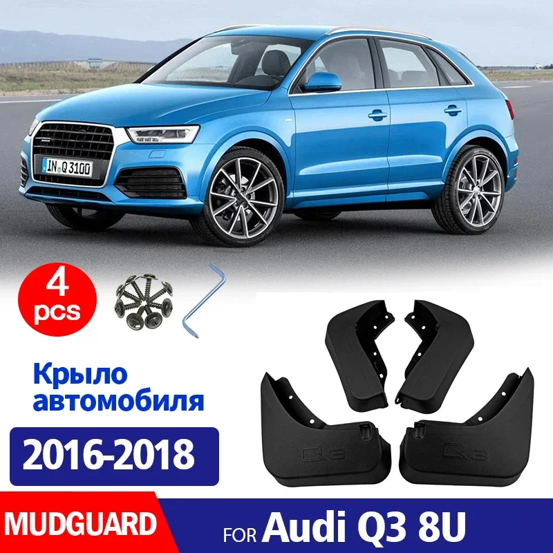 FOR Audi Q3 8U 2016 2017 2018 Mudguard Fender Mud Flap Guard Splash Mudflaps Car Accessories Front Rear 4pcs
FOR Audi Q3 8U 2016 2017 2018 Mudguard Fender Mud Flap Guard Splash Mudflaps Car Accessories Front Rear 4pcs