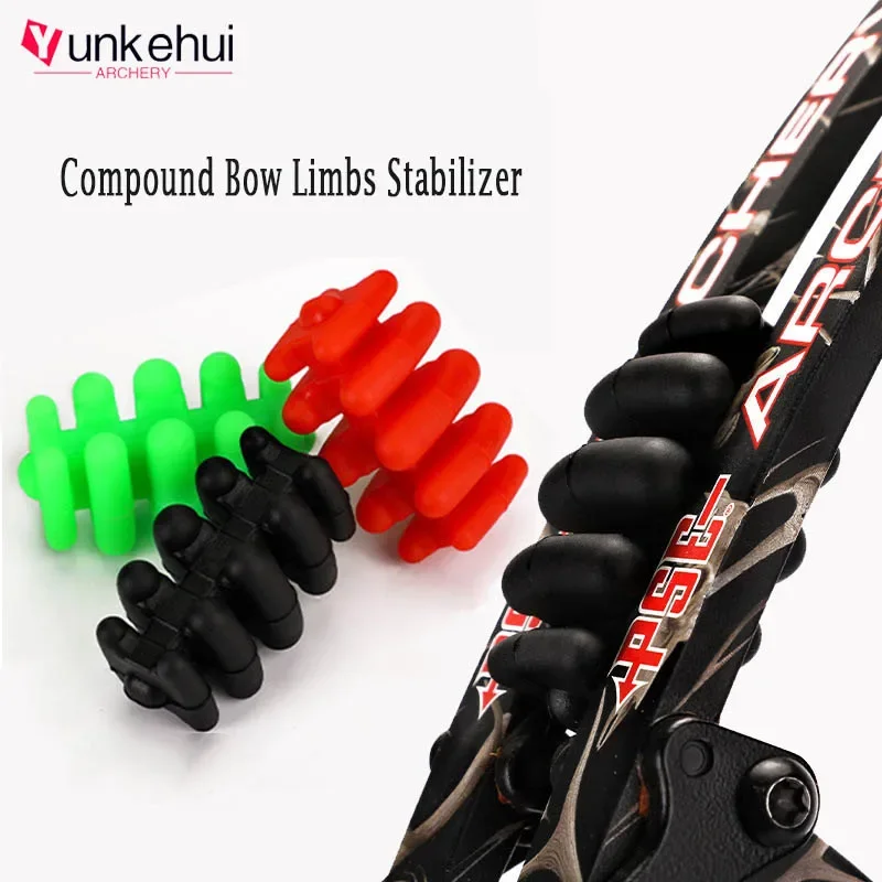 2pcs Archery Compound Bow Limbs Stabilizer High Elastic Rubber Shock Absorption Crab for Arrow Hunting Shooting Accessories
2pcs Archery Compound Bow Limbs Stabilizer High Elastic Rubber Shock Absorption Crab for Arrow Hunting Shooting Accessories