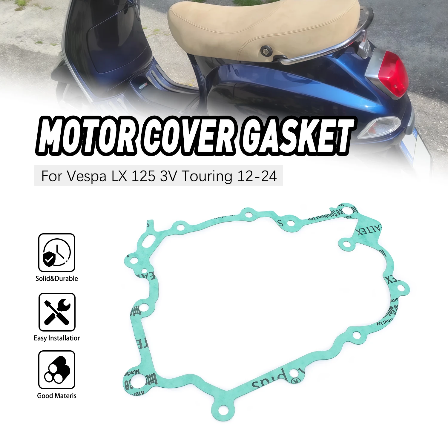 Accessories Moto Engine Cylinder Gasket Head Cover For Vespa LX 125 ie 3V Touring 2012-2015 2016 2017 2018 2019-2024
Accessories Moto Engine Cylinder Gasket Head Cover For Vespa LX 125 ie 3V Touring 2012-2015 2016 2017 2018 2019-2024