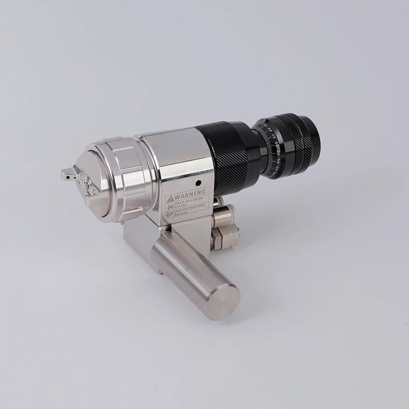 Stainless steel three-gas water-based paint spray gun Y-9M robot spray gun reciprocating machine spray gun
Stainless steel three-gas water-based paint spray gun Y-9M robot spray gun reciprocating machine spray gun
