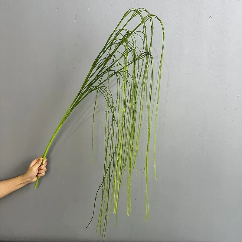 130cm Artificial Weeping Willows Vine Plastic Plants Living Room Decoration Long Branches Simulation Willow Bud Green Plant
130cm Artificial Weeping Willows Vine Plastic Plants Living Room Decoration Long Branches Simulation Willow Bud Green Plant