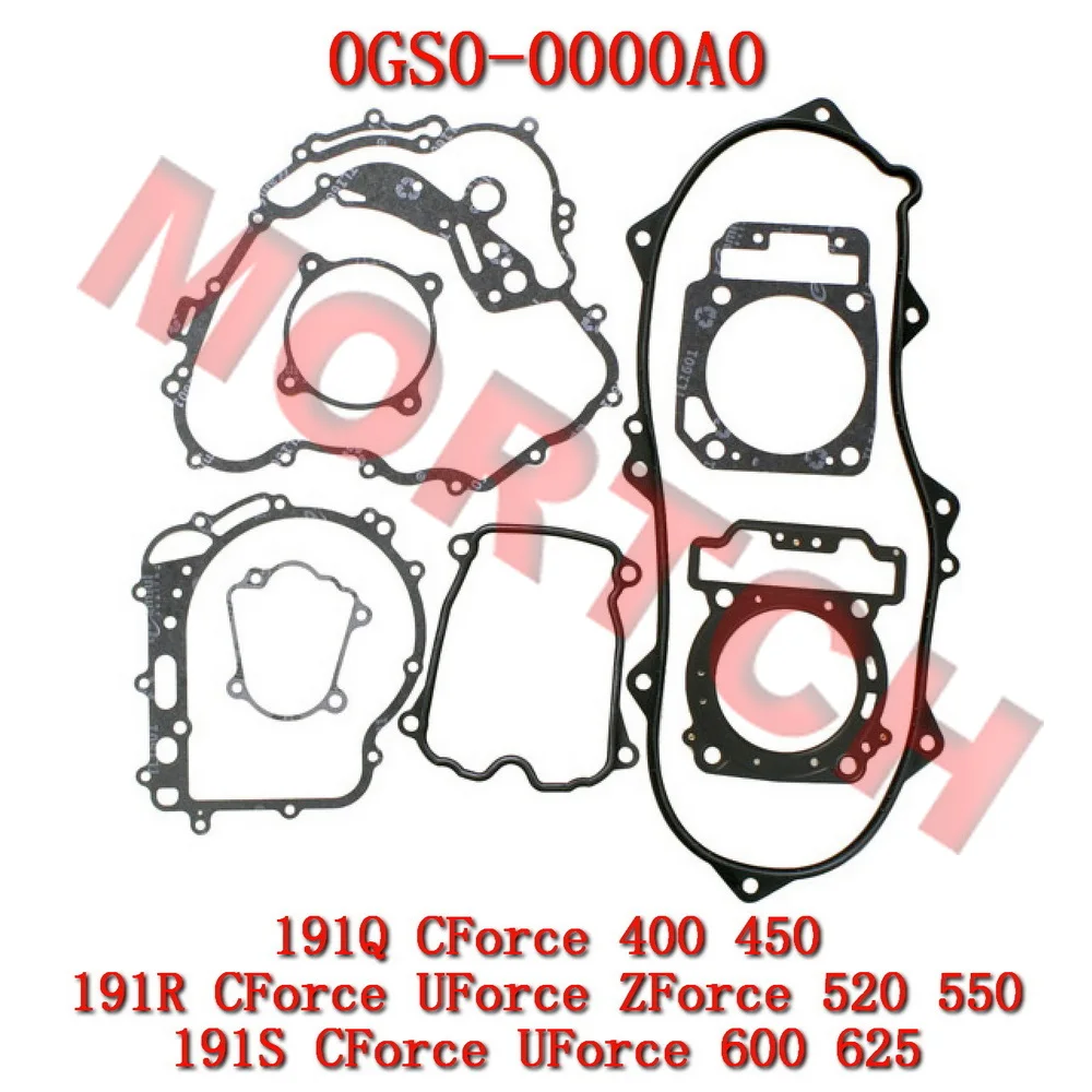 Original Gasket Kit, Engine 0GS0-0000A0-00001 for CF Moto ATV CForce 400 450 191Q CForce 550 520 500 191R-X550 CForce 625 191S
Original Gasket Kit, Engine 0GS0-0000A0-00001 for CF Moto ATV CForce 400 450 191Q CForce 550 520 500 191R-X550 CForce 625 191S
