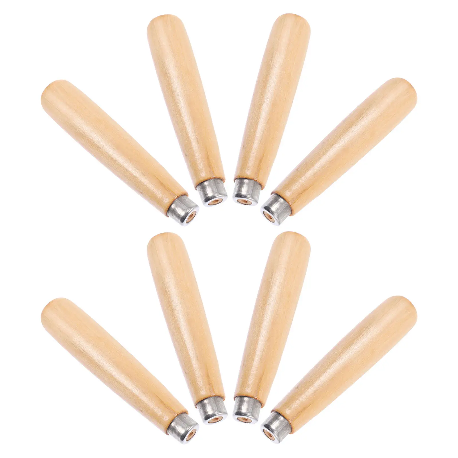 8Pcs File Handle Grip Replacement 3Mm Diameter Wooden Handles Ergonomic Wood Tool Grip for Hand Tools DIY Woodworking
8Pcs File Handle Grip Replacement 3Mm Diameter Wooden Handles Ergonomic Wood Tool Grip for Hand Tools DIY Woodworking