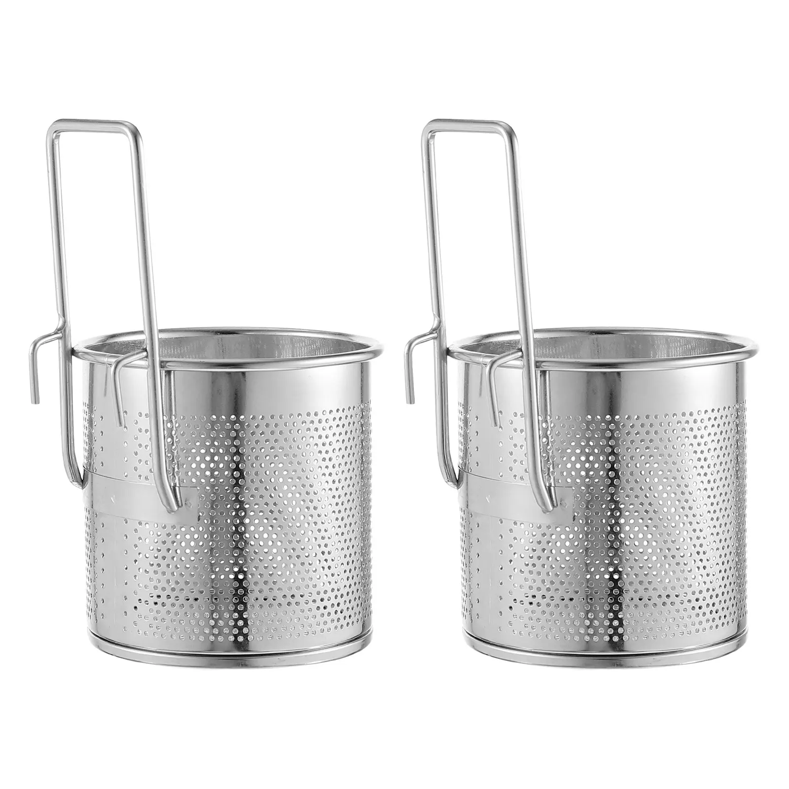 2pcs Stainless Steel Hot Pot Strainer Mesh Noodle Colander For Pasta Ramen Dumplings Drainage Basket With Hook Kitchen Tool
2pcs Stainless Steel Hot Pot Strainer Mesh Noodle Colander For Pasta Ramen Dumplings Drainage Basket With Hook Kitchen Tool