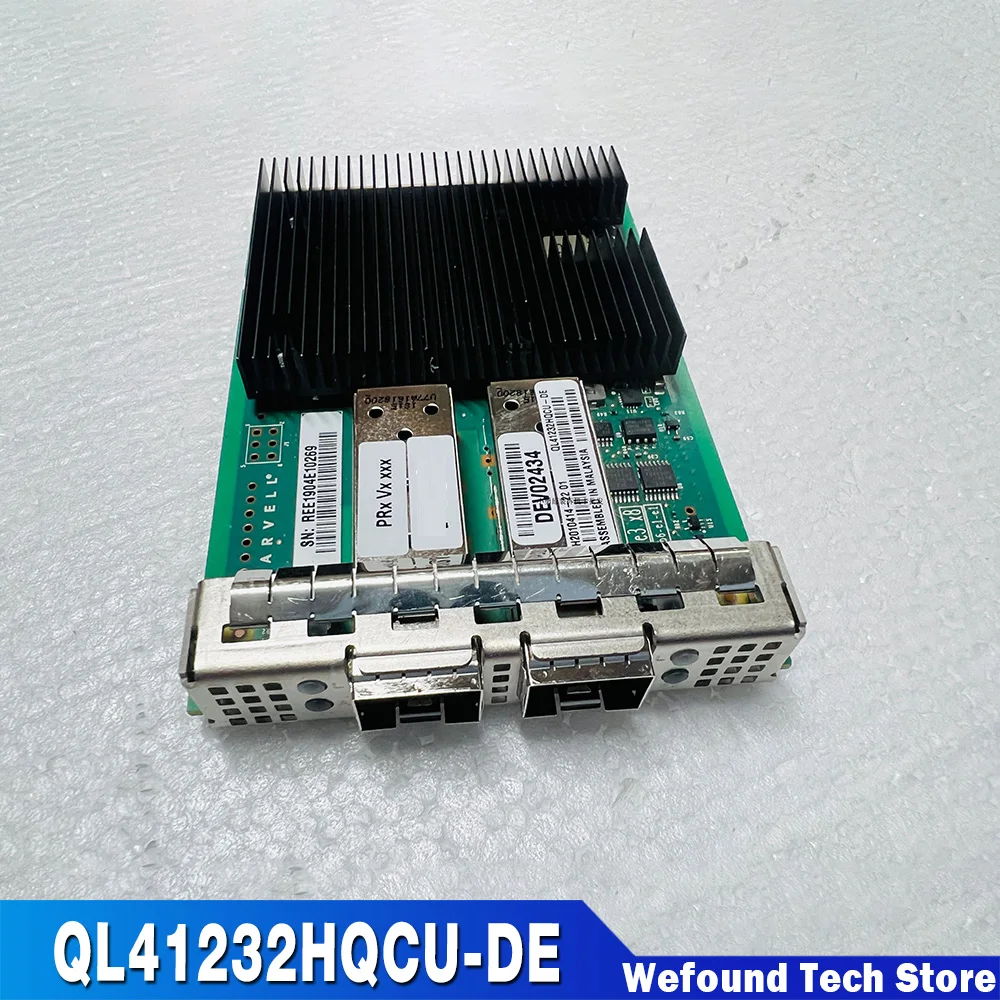 NP0K8 For Qogic QL41232HQCU-DE For DELL 0NP0K8 10G 25G SFP+Dual 10G Fiber Optic Net-work Card AH2010414-22
NP0K8 For Qogic QL41232HQCU-DE For DELL 0NP0K8 10G 25G SFP+Dual 10G Fiber Optic Net-work Card AH2010414-22