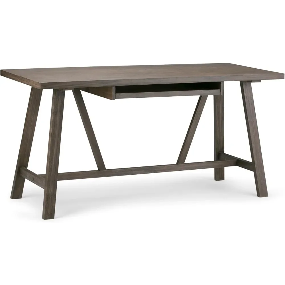 Dylan SOLID WOOD Modern Industrial 60 inch Wide Home Office Desk, Writing Table, Workstation
Dylan SOLID WOOD Modern Industrial 60 inch Wide Home Office Desk, Writing Table, Workstation