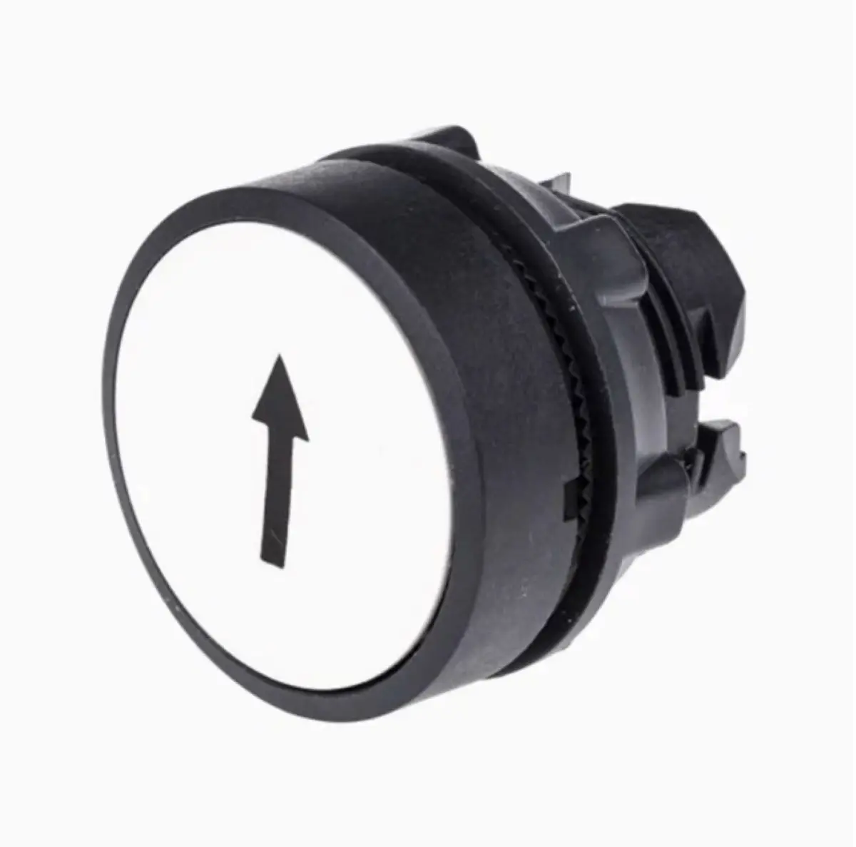 ZB5AA334C ZB5AA334 Push button head, plastic, flush, white, Ø22, spring return, marked UP ARROW
ZB5AA334C ZB5AA334 Push button head, plastic, flush, white, Ø22, spring return, marked UP ARROW