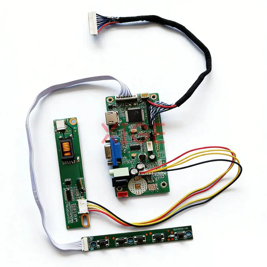 Плата привода контроллера монитора подходит для N184H3 LTN160HT01 LQ164M1LD4C LQ164M1LD4A LVDS 30-контактный комплект HDMI + VGA 1-CCFL 1920x1080 1920*1080
Плата привода контроллера монитора подходит для N184H3 LTN160HT01 LQ164M1LD4C LQ164M1LD4A LVDS 30-контактный комплект HDMI + VGA 1-CCFL 1920x1080 1920*1080