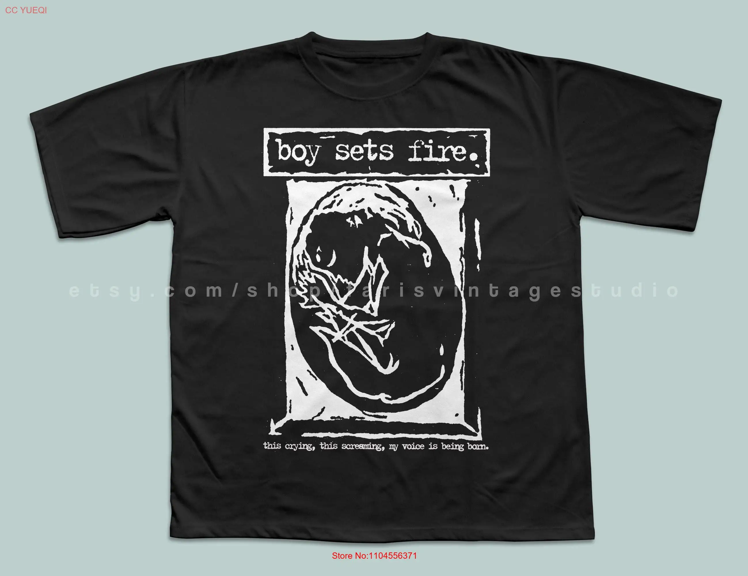 Boys sets fire T Shirt post hardcore emo core long or short sleeves
Boys sets fire T Shirt post hardcore emo core long or short sleeves