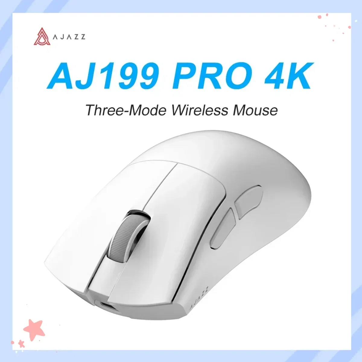 AJAZZ AJ199 PRO Беспроводная трехрежимная мышь PAW3395 26000 точек на дюйм Кабель для макросъемки Игровая мышь Аксессуары для ПК-плеера
AJAZZ AJ199 PRO Беспроводная трехрежимная мышь PAW3395 26000 точек на дюйм Кабель для макросъемки Игровая мышь Аксессуары для ПК-плеера