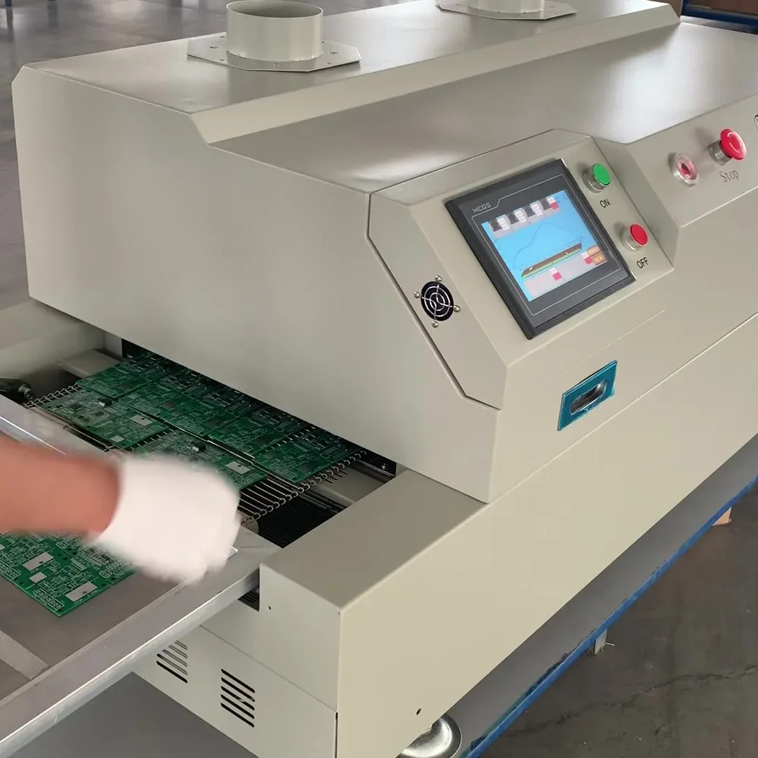 Gold Seller New Smt Puhui T-961S High Stability LCD Touch Display Ic Heater Hot air Reflow Soldering Oven PCB Welding E
Gold Seller New Smt Puhui T-961S High Stability LCD Touch Display Ic Heater Hot air Reflow Soldering Oven PCB Welding E