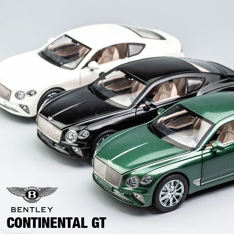 1:24 Bentley Continental GT simulation alloy sports car model collection sound and light pull back car children's toy ornaments
1:24 Bentley Continental GT simulation alloy sports car model collection sound and light pull back car children's toy ornaments