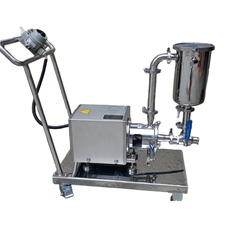 High speed shear mixing homogenizing emulsion machine on-line mixing milk emulsion liquid powder pump
High speed shear mixing homogenizing emulsion machine on-line mixing milk emulsion liquid powder pump