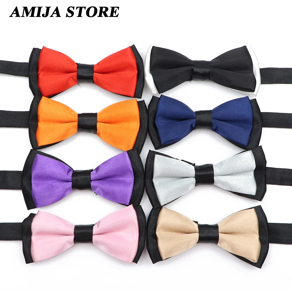 Classic Children Bow Tie Patchwork Color Kid Suit Neckwear Baby Boy's Fashion Solid Color Adjustable Bowtie Two Tone Pet Dog Cat
Classic Children Bow Tie Patchwork Color Kid Suit Neckwear Baby Boy's Fashion Solid Color Adjustable Bowtie Two Tone Pet Dog Cat