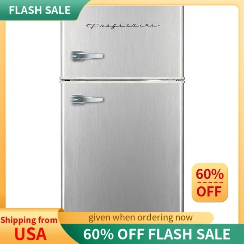 DD2Frigidaire EFR341, 3,1 куб. фута, 2-дверный холодильник и морозильная камера, платиновая серия, нержавеющая сталь, двойной
DD2Frigidaire EFR341, 3,1 куб. фута, 2-дверный холодильник и морозильная камера, платиновая серия, нержавеющая сталь, двойной