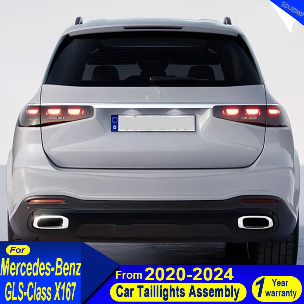 Автомобильный задний фонарь для Benz GLS X167 2020 2021 2022 2023 2024, задний фонарь, светодиодный проектор, задний фонарь, аксессуары для дневных ходовых огней
Автомобильный задний фонарь для Benz GLS X167 2020 2021 2022 2023 2024, задний фонарь, светодиодный проектор, задний фонарь, аксессуары для дневных ходовых огней
