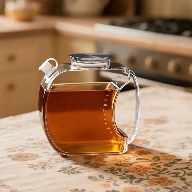 Высококачественный стеклянный масляный горшок Бутылка для масла Контейнер для масла Кухонный масляный горшок Неподвесная масляная бутылка для соевого соуса и уксуса ZI209
Высококачественный стеклянный масляный горшок Бутылка для масла Контейнер для масла Кухонный масляный горшок Неподвесная масляная бутылка для соевого соуса и уксуса ZI209