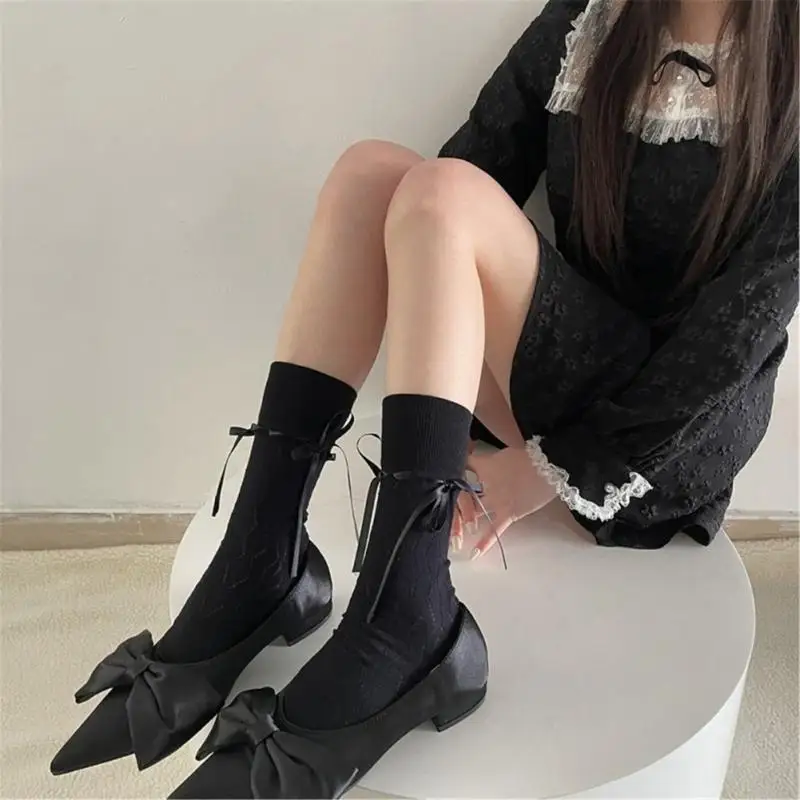 72xe Женщины Lolitas Ruffle Ruffle Calf Носки носки балета в стиле балет -носки для экипажа Bowknot.
72xe Женщины Lolitas Ruffle Ruffle Calf Носки носки балета в стиле балет -носки для экипажа Bowknot.