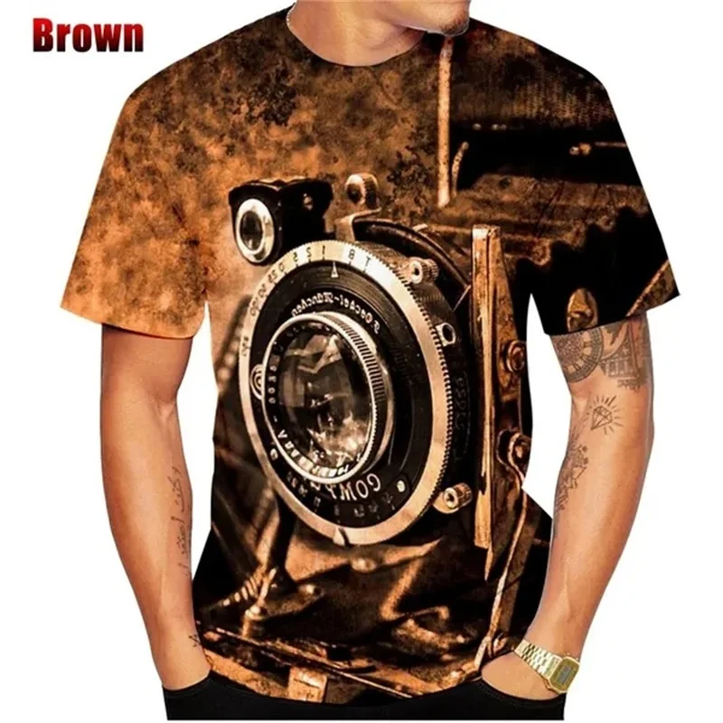 Мужские и женские футболки с 3D принтом в стиле ретро, футболки с круглым вырезом и короткими рукавами, уличная мужская футболка большого размера
Мужские и женские футболки с 3D принтом в стиле ретро, футболки с круглым вырезом и короткими рукавами, уличная мужская футболка большого размера