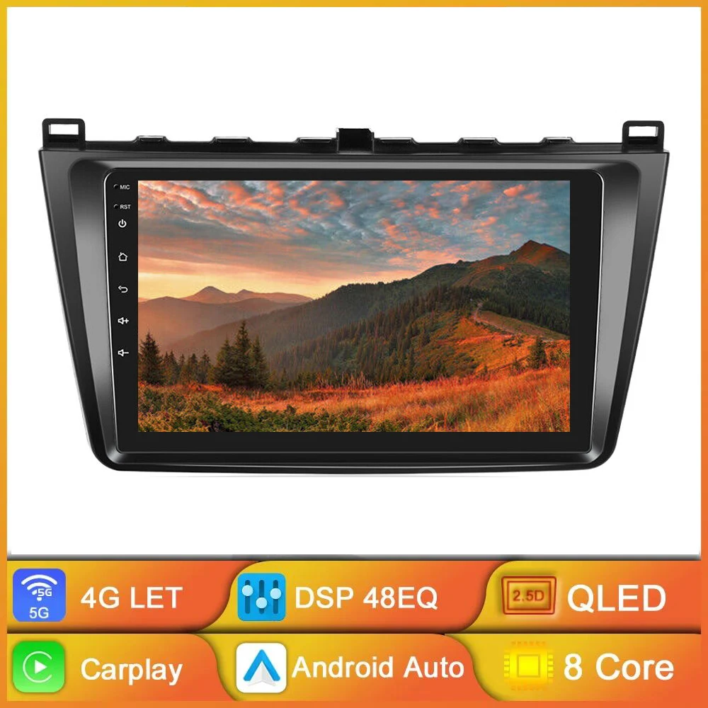 Автомагнитола 2DIN, 6 ГБ + 128 Гб, Android, для Mazda 6 GH 2007-2012, автомагнитола, DVD-плеер, головное устройство Carplay + Android, авто, Wi-Fi, 4G + BT
Автомагнитола 2DIN, 6 ГБ + 128 Гб, Android, для Mazda 6 GH 2007-2012, автомагнитола, DVD-плеер, головное устройство Carplay + Android, авто, Wi-Fi, 4G + BT