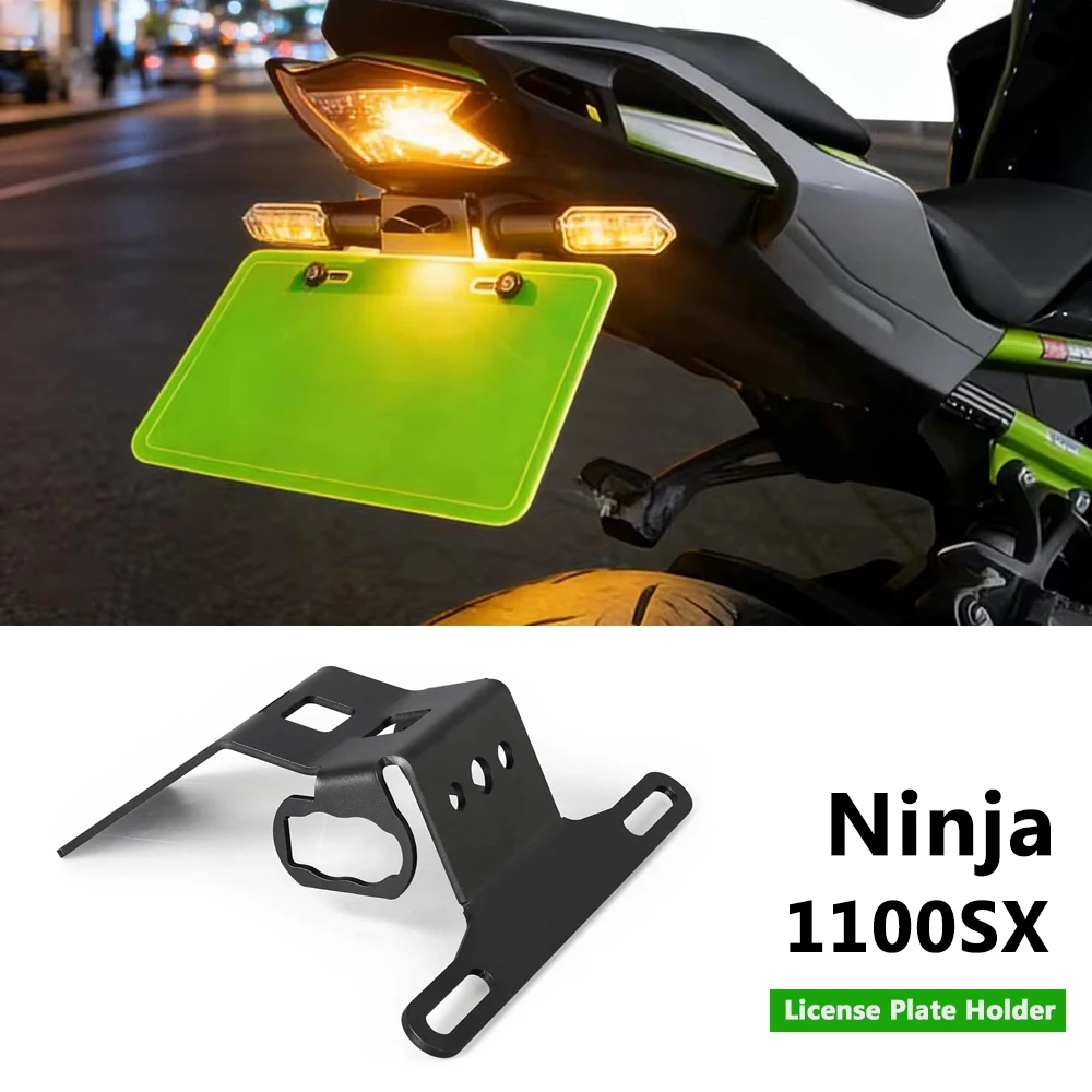 New For Kawasaki Ninja 1100 SX NINJA 1100SX Motorcycle License Plate Holder Fender Eliminator Registration Bracket Kit 2024 2025
New For Kawasaki Ninja 1100 SX NINJA 1100SX Motorcycle License Plate Holder Fender Eliminator Registration Bracket Kit 2024 2025