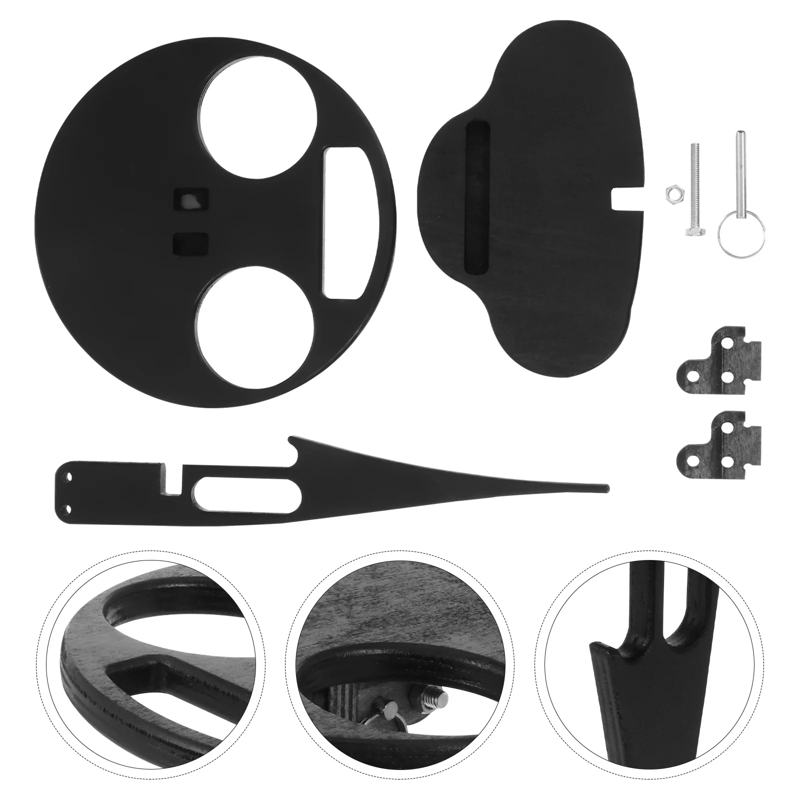 1Pcs Outdoor Foldable Wine Table Portable Round Wood Table Double-Layer Serving Storage Wine Glass Mobile Phone Holder
1Pcs Outdoor Foldable Wine Table Portable Round Wood Table Double-Layer Serving Storage Wine Glass Mobile Phone Holder