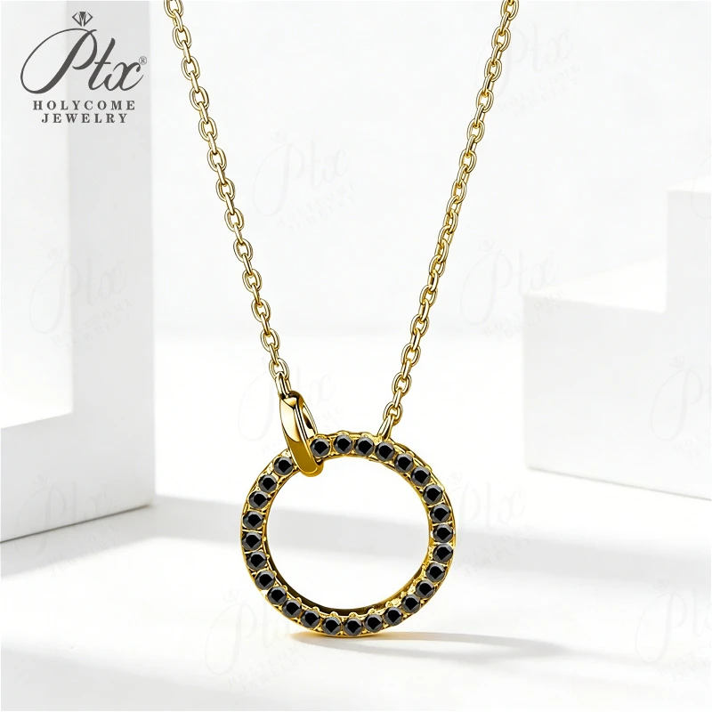 Circle Pendant Necklace Moissanite Diamond 925 Sterling Silver Mother's Day Birthday Gift Wedding Jewelry Charm Holycome Jewelry
Circle Pendant Necklace Moissanite Diamond 925 Sterling Silver Mother's Day Birthday Gift Wedding Jewelry Charm Holycome Jewelry