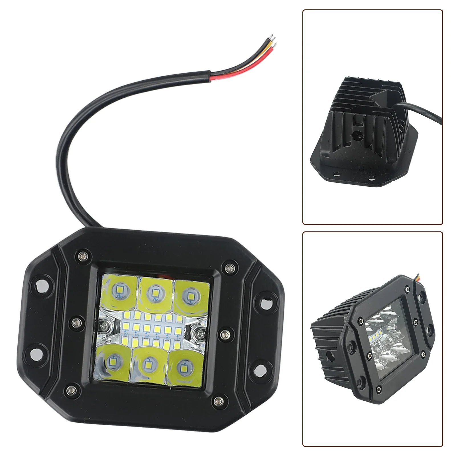 Flush Mount LED Work Light Bar, 5 Inch OffRoad Spot Flood LED Light, Aluminum Alloy Material, Easy To Use And Remove
Flush Mount LED Work Light Bar, 5 Inch OffRoad Spot Flood LED Light, Aluminum Alloy Material, Easy To Use And Remove