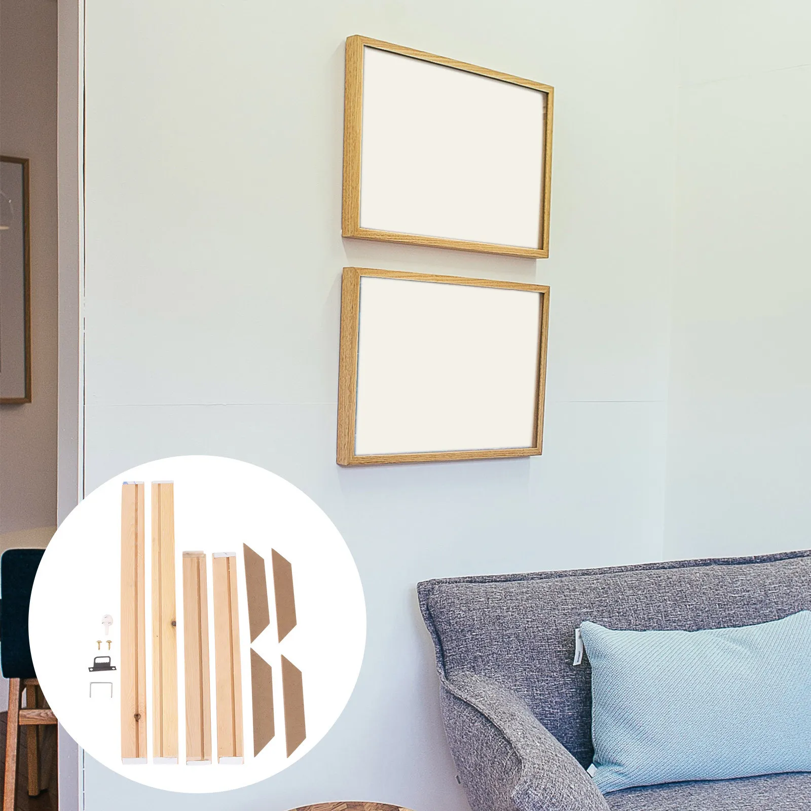 1Set DIY Wooden Picture Frame Kit Solid Wood Minimalist Design Photo Holder for Bedroom Living Room Office Decoration
1Set DIY Wooden Picture Frame Kit Solid Wood Minimalist Design Photo Holder for Bedroom Living Room Office Decoration