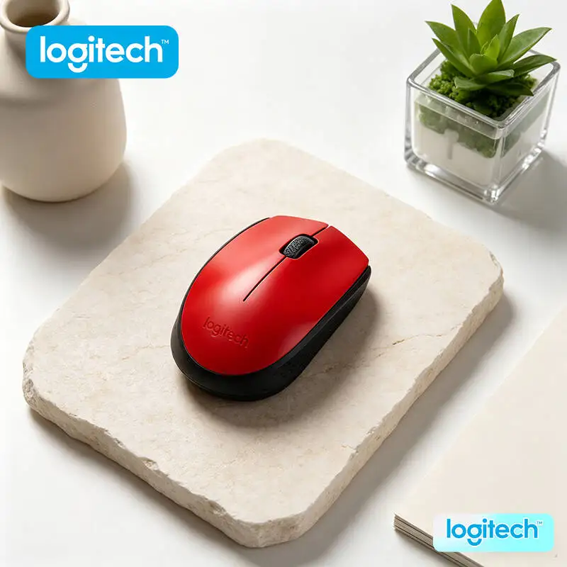 Logitech M170 Wireless Mouse Compact-Build Design 2.4GHz 1000DPI 12-Month Battery for Laptop Desktop Travel Use
Logitech M170 Wireless Mouse Compact-Build Design 2.4GHz 1000DPI 12-Month Battery for Laptop Desktop Travel Use