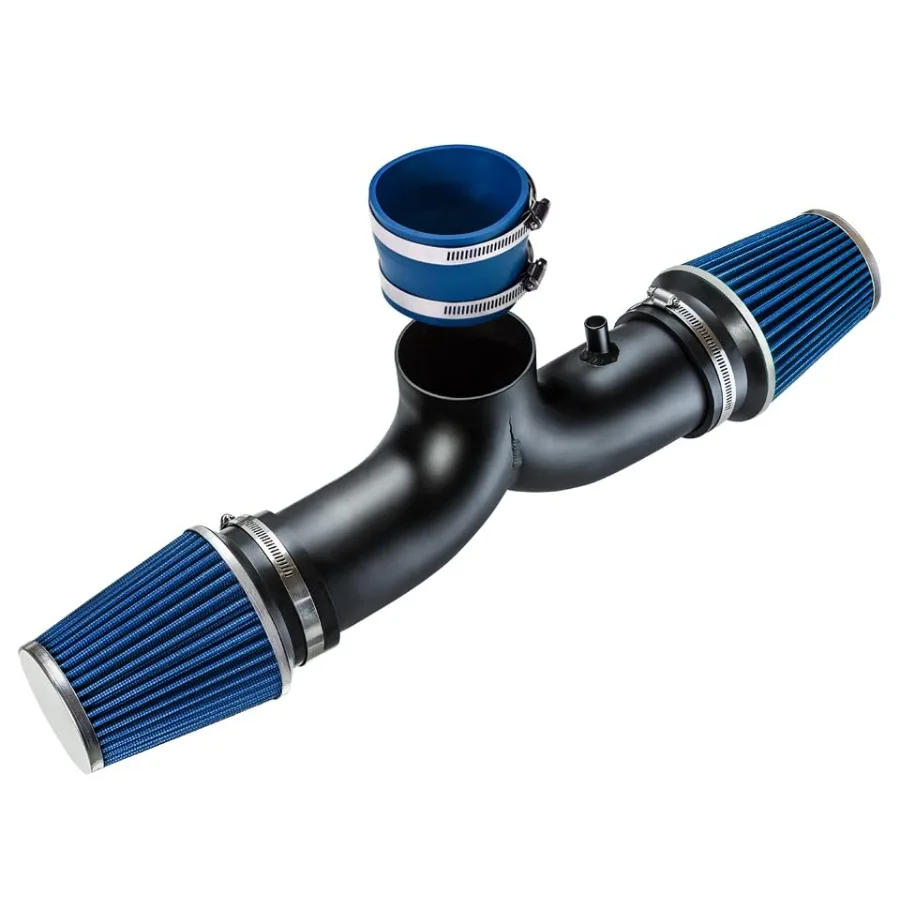 DUAL Short Ram Air Intake Kit + Filter Combo in BLACK PIPE and BLUE for 9700 Corvette C5 5.7L V8 Engine Performance Enhancement
DUAL Short Ram Air Intake Kit + Filter Combo in BLACK PIPE and BLUE for 9700 Corvette C5 5.7L V8 Engine Performance Enhancement