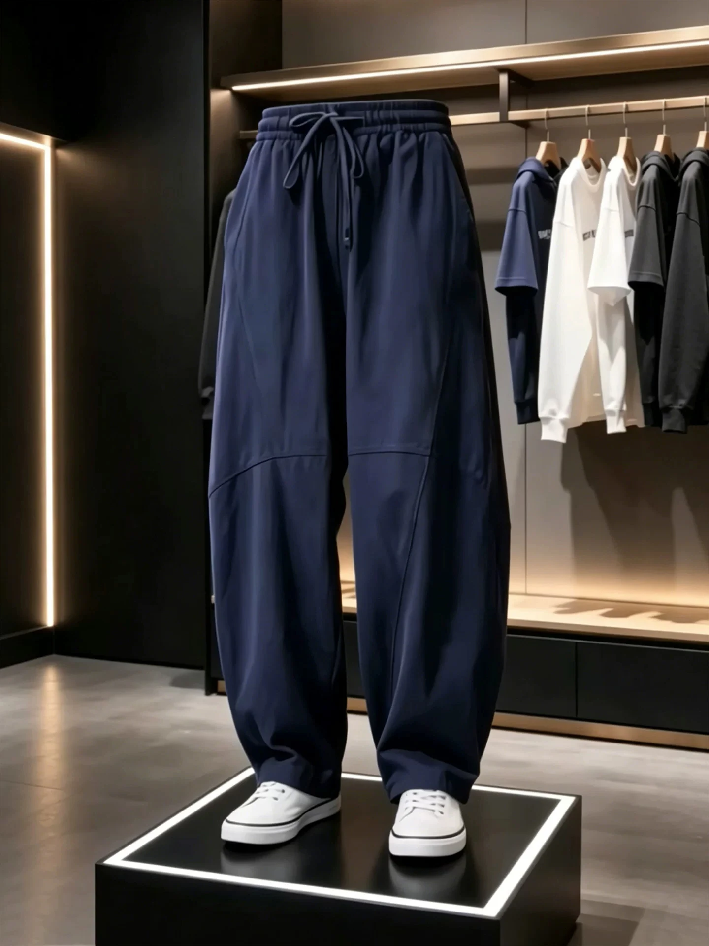 Cobalt Blue Cotton Linen Wide Leg Pants Men's Summer New Chinese Style Old Money National Wind Harlan Casual Lantern Pants
Cobalt Blue Cotton Linen Wide Leg Pants Men's Summer New Chinese Style Old Money National Wind Harlan Casual Lantern Pants
