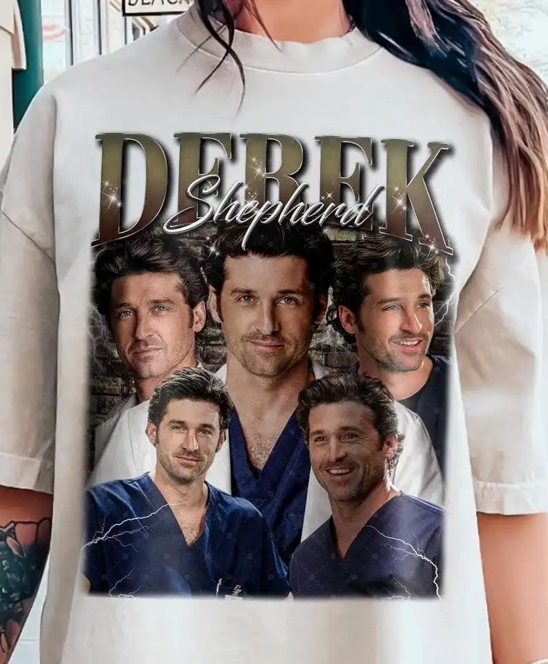 Limited Derek Shepherd Vintage T-Shirt Gift For Women and Man Unisex Shirt,Derek Shepherd Retro 90s Shirt,Derek Shepherd Unisex
Limited Derek Shepherd Vintage T-Shirt Gift For Women and Man Unisex Shirt,Derek Shepherd Retro 90s Shirt,Derek Shepherd Unisex