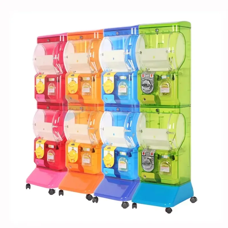 Развлекательный игровой автомат с монетоприемником, призовой автомат с монетоприемником, 2-слойный торговый автомат в капсулах
Развлекательный игровой автомат с монетоприемником, призовой автомат с монетоприемником, 2-слойный торговый автомат в капсулах